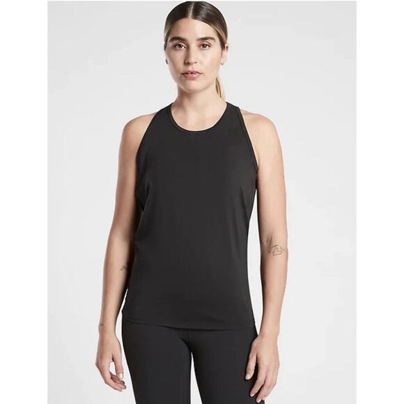 Athleta Essence Tie Back Tank Size 2X Black Womens - Picture 3 of 11